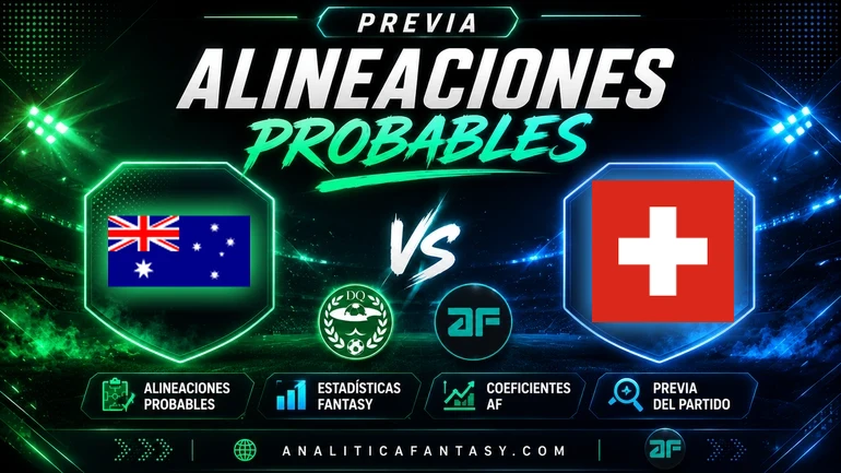 Suiza 1-1 Australia: empate en el amistoso rumbo al Mundial 2026