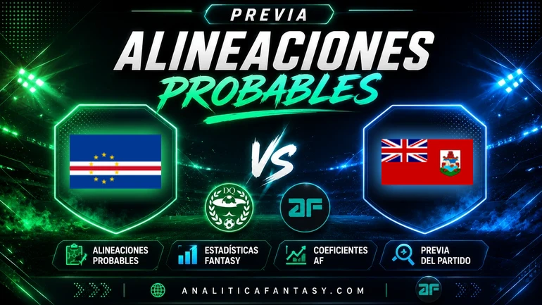 Cabo Verde 3-0 Bermudas: goleada rumbo al Mundial 2026